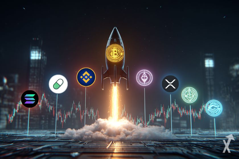 Bitcoin explose : Top 7 des altcoins qui surperforment le marché