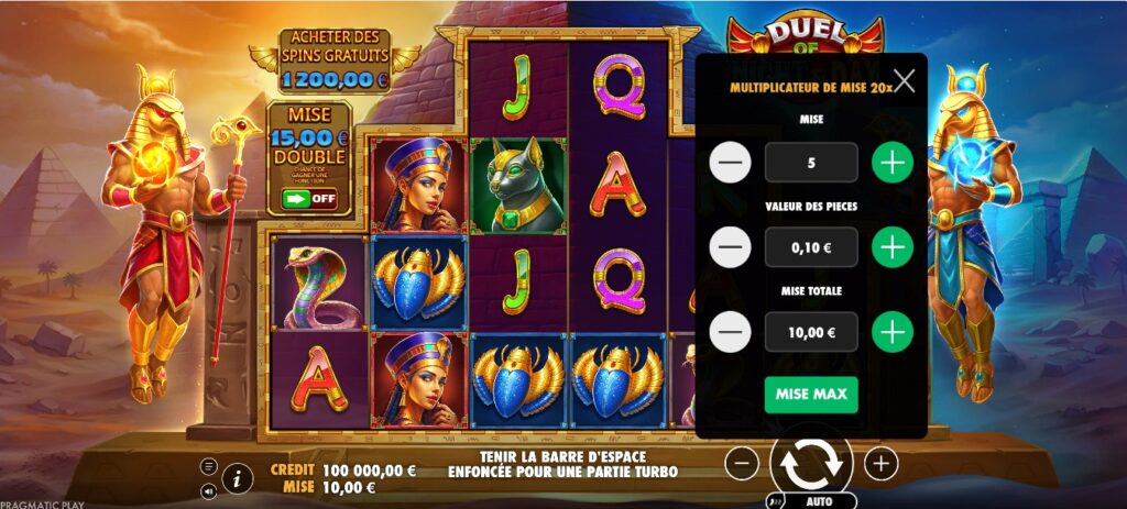 Duel of Nights & Day bet