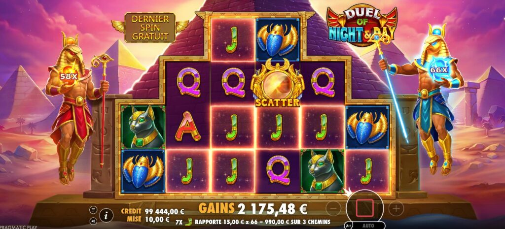 Duel of Nights & Day bonus