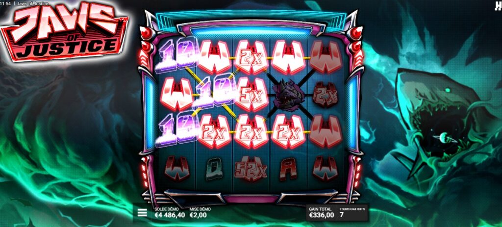 bonus hit jaws of justice