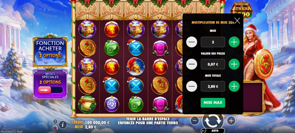 miser sur Wisdom of Athenas xmas