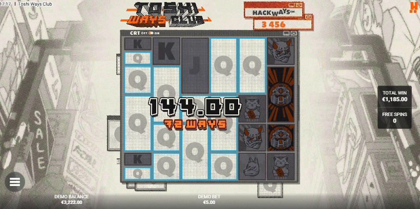 free spins toshi ways club