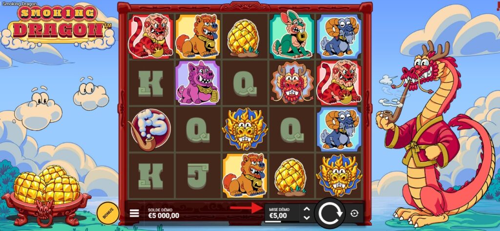 miser sur smoking dragon